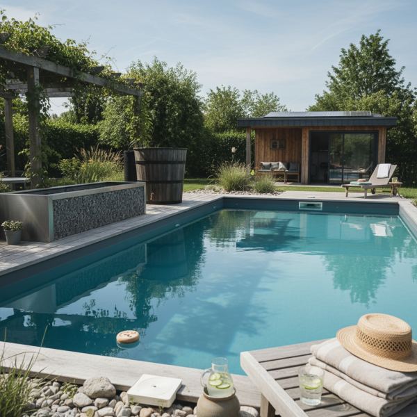 Piscines coques avec équipements éco responsables à Obernai vers Molsheim filtration performante et réduction de consommation d eau