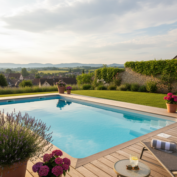 Piscines coques clé en main à Molsheim vers Obernai avec étude personnalisée projet piscine et suivi technique complet